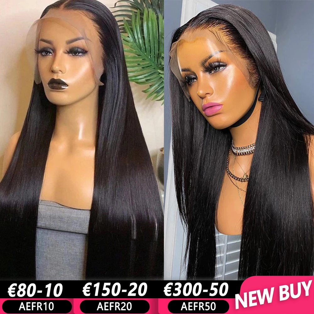 13X4 13X 6 Parrucche Frontali In Pizzo Per Capelli Umani Parrucche Brasiliane Diritte Parrucca In Pizzo Trasparente Hd Per Le Donne Capelli Prepizzica