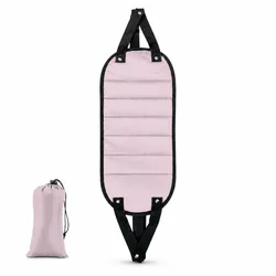 Compact Travel Foot Hammock for Enhanced Comfort (BAP047 - Pink)