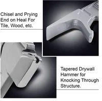 NEW Outdoor Hammer with Crowbar Fire Rescue Multifunctional Tool Demolition Tool Hammer Hand Tool 2