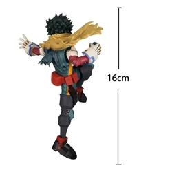 Anime MHA Hero Action Figurine - Combat Style Collectible Toy - 16CM (Midoriya Izuku)