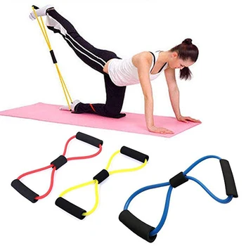 Yoga Resistance Bands Elastic Band Sports Exercise Puller 8-shaped Chest Expander for Body Building Home Gym Fitness Equipment 1