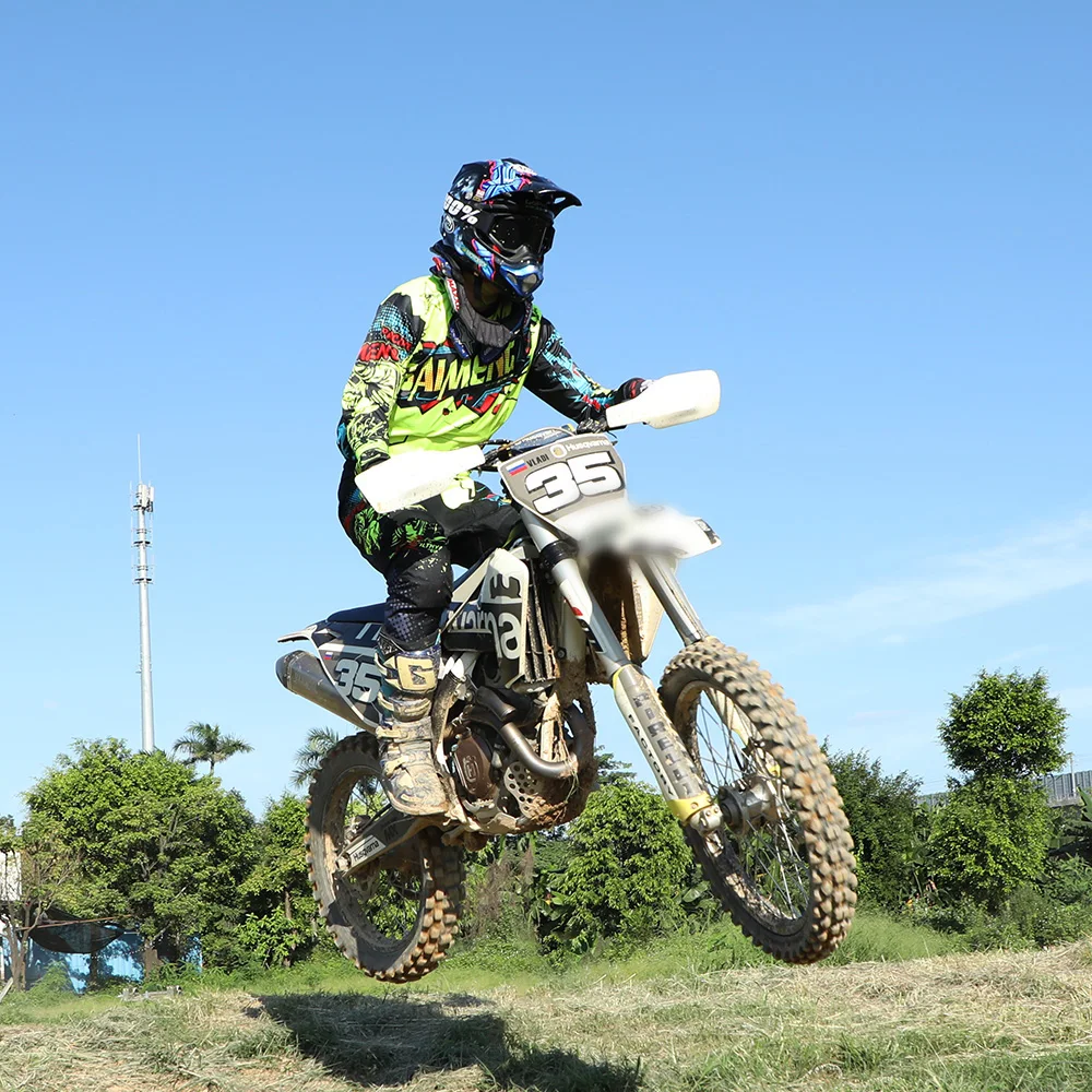 

Одежда для бездорожья, мужские комплекты, женские комплекты из джерси и брюк для мотокросса, Комбинированные брюки для горных и горных велосипедов MX MTB