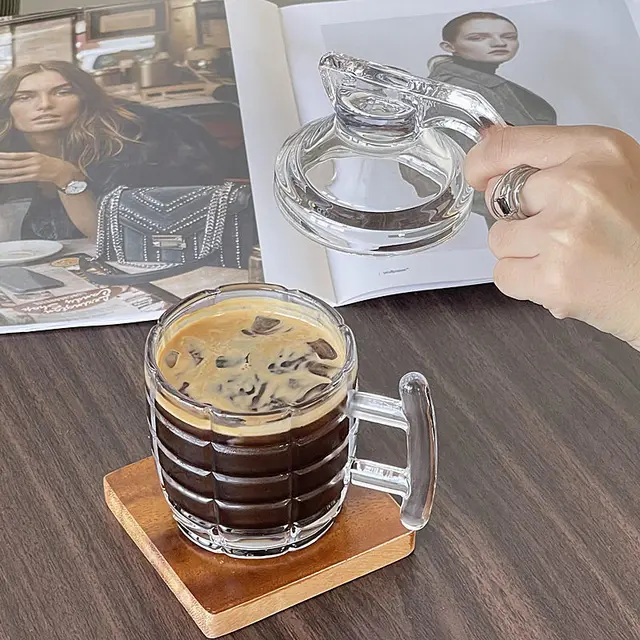 Glass Grenade Coffee Mug 6