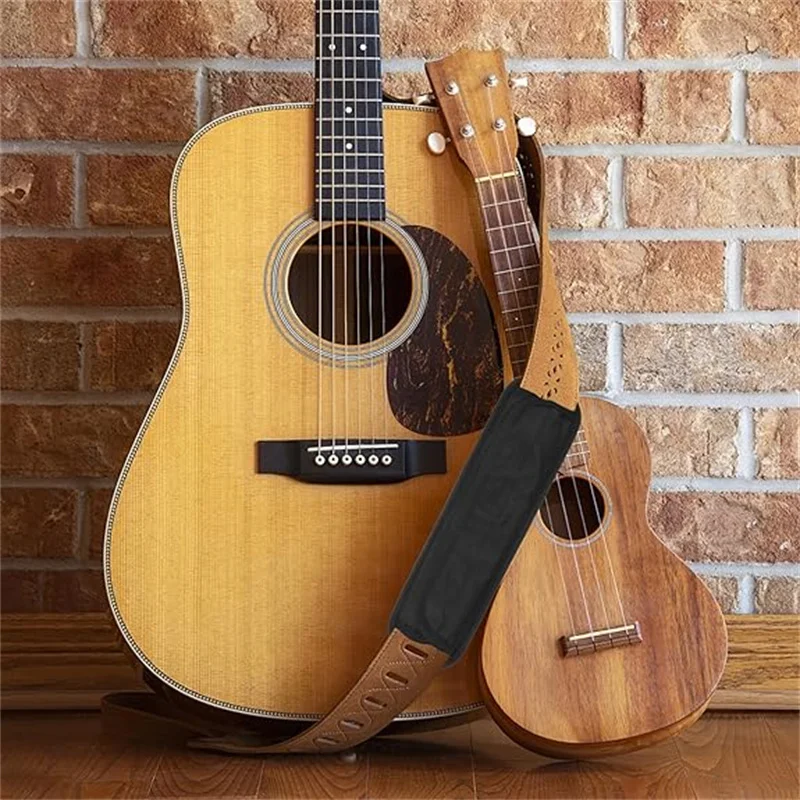 Bass Anti-Slip Guitar Strap Padded Shoulder Pad Adjustable Padded For Bags Backpacks Protective Removable Camera Bags