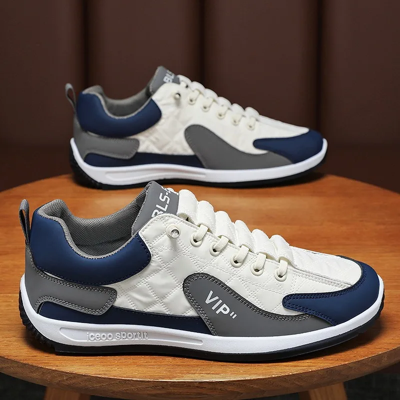 

Мужская повседневная спортивная обувь, новинка 2024, Мужская Удобная дышащая обувь для бега, высококачественные уличные Нескользящие мужские кроссовки