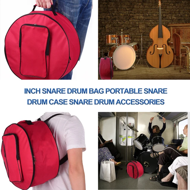 Bolsa Tambor Caja SUPVOX Bolsa Para Tambor De Caja 13-14 Pulgadas