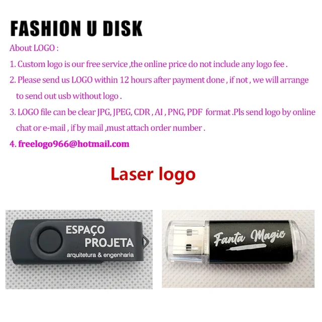 100 шт./лот, флэш-накопитель с логотипом, 32 ГБ, 16 ГБ, USB-накопитель, 64 ГБ, 8 ГБ, 4 ГБ, флэш-накопитель, 128 ГБ, металлический флэш-накопитель, USB для подарка 2