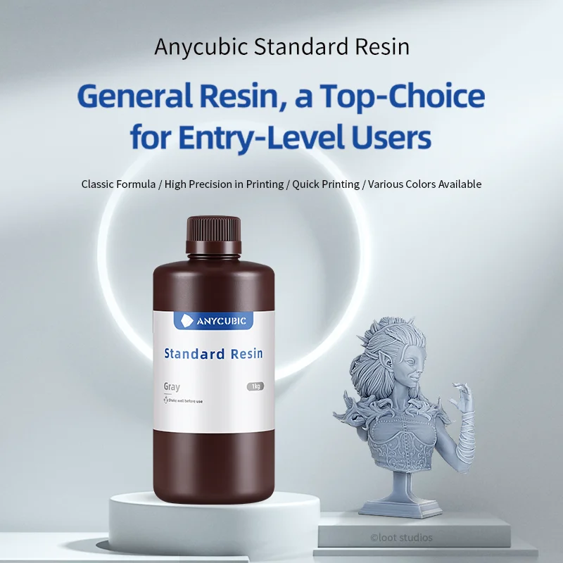 3D Printing Resin 3 KG Get 4 KG For LCD 3D Printing