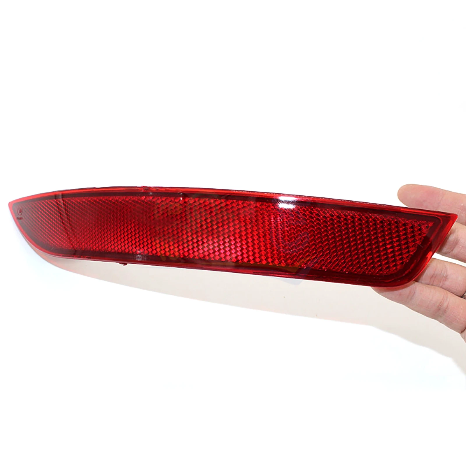 Rear Bumper Reflector, ABS Rounded Edges Shockproof Rear Bumper ...