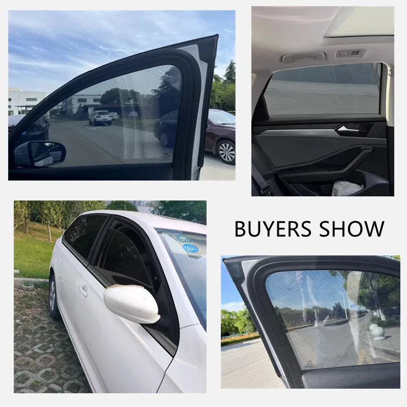 Car Window Screen Anti-mosquito Insect Ventilation Breathable Shading Cooling