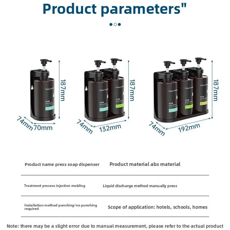 Wall Mounted Hand Soap Dispenser - Bodugi wall mounted hand soap dispenser