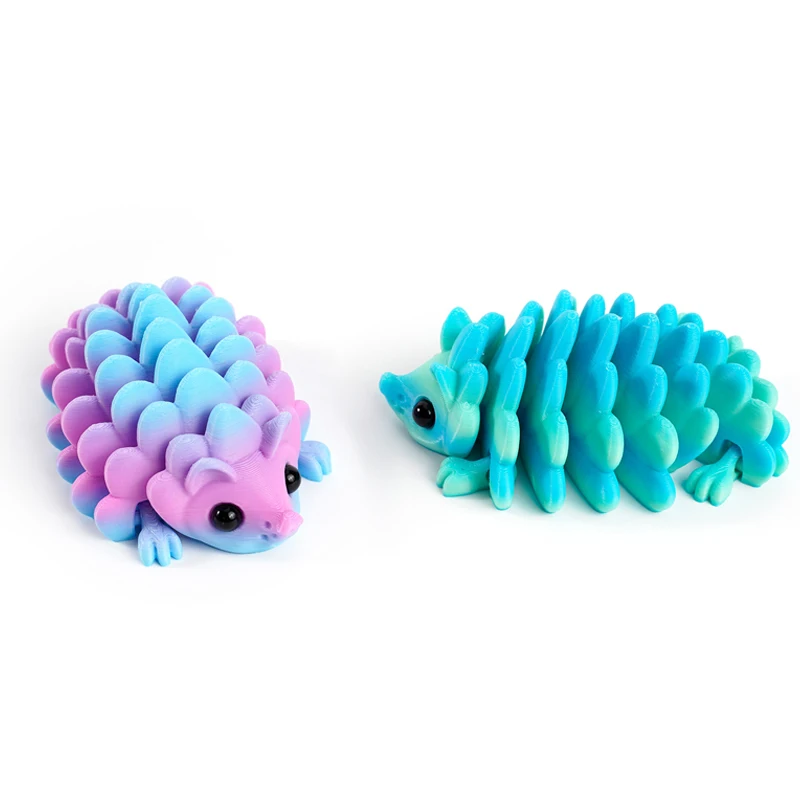 Versatile 3D Printed Hedgehog Figurine - Indoor & Outdoor Decorative Collectible Toy
