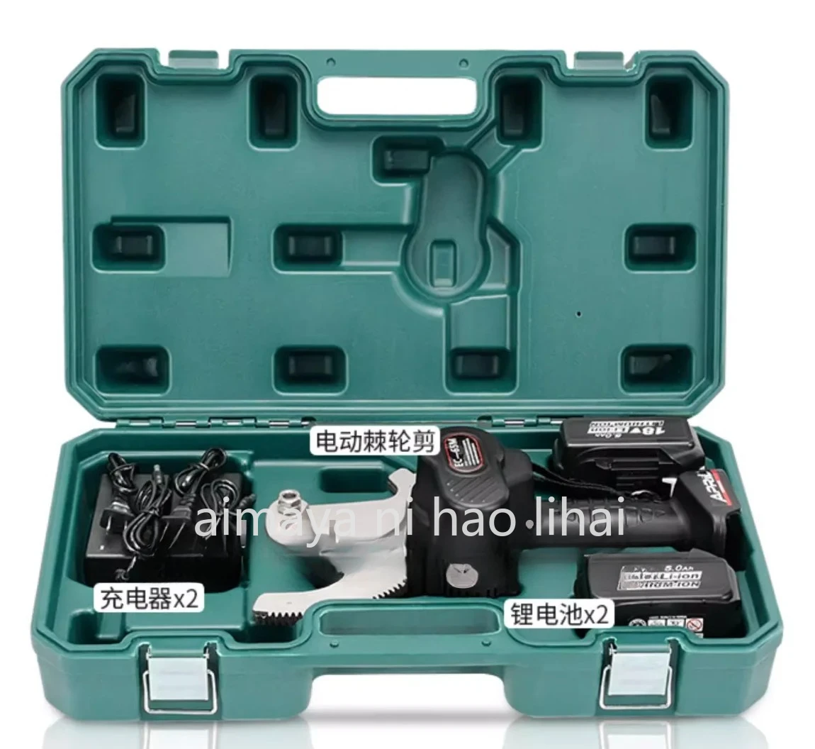 EC-50/65M 충전식 전기 라쳇 케이블 커터 휴대용 18V 5.0AH 리튬 배터리 구리 알루미늄 스틸 코어 고속 가위
