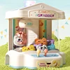 Kids Claw Machine Toy Stuffed Doll Gachapon Game Currency With Music Luminous 31CM Mini Arcade Machine For Children Gifts 1