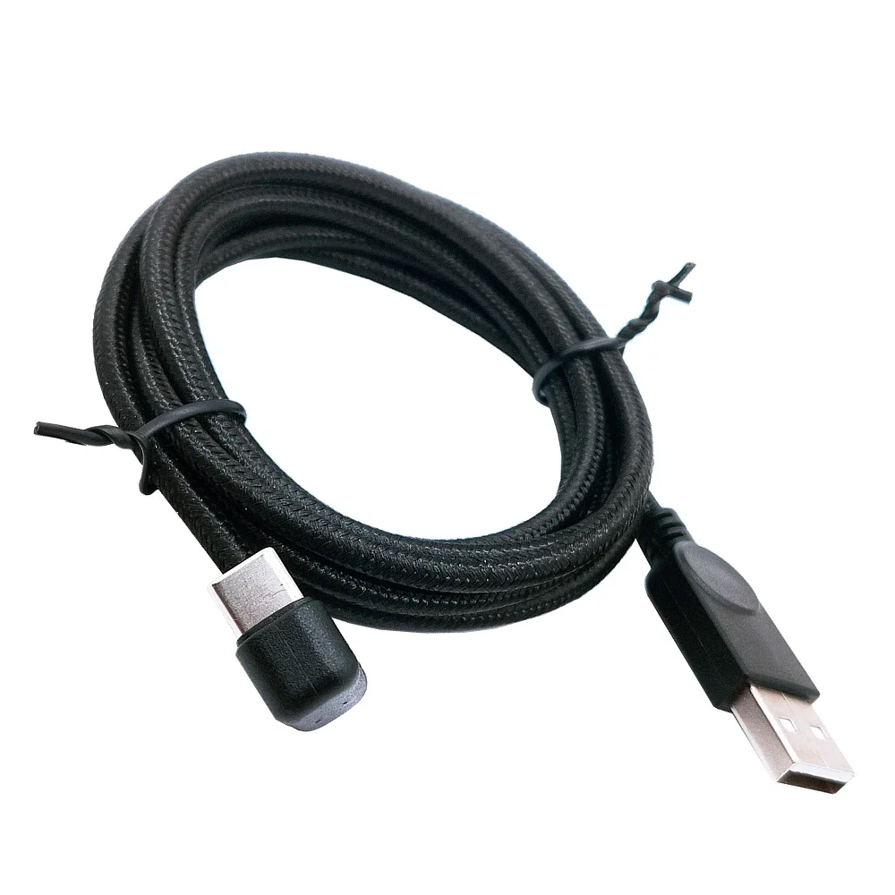 Elbow type-c data load extension cable Android game mobile tablet data power supply extension cable 1.5 M