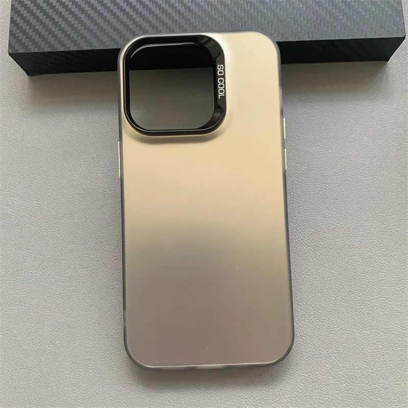 Metallic Aurora Matte Phone Case Cover