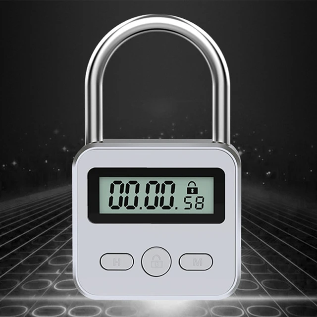 Electronic Timer Padlock | Timer | Electronic Time Lock - Metal Lock - Aliexpress