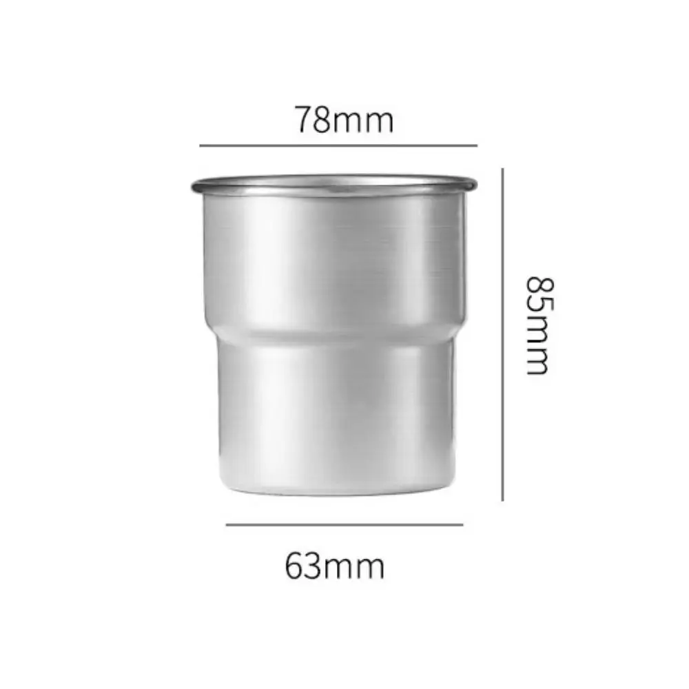 맥주잔 300ml 커피 캠핑 머그컵 304 스테인리스 스틸 뚜껑 포함 커피컵 화상방지 나무뚜껑 물컵 피크닉용