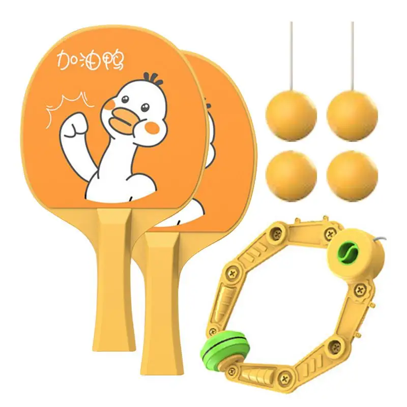 Allenatore Di Ping Pong Allenatore Di Ping Pong Ginnico Per Bambini Indoor Regolabile Palline Da Ping Pong Training Dispositivo Sparring Con Ping