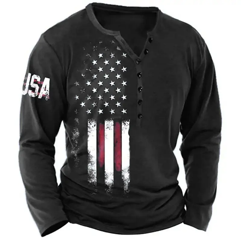 American Flag Vintage T Shirts 1