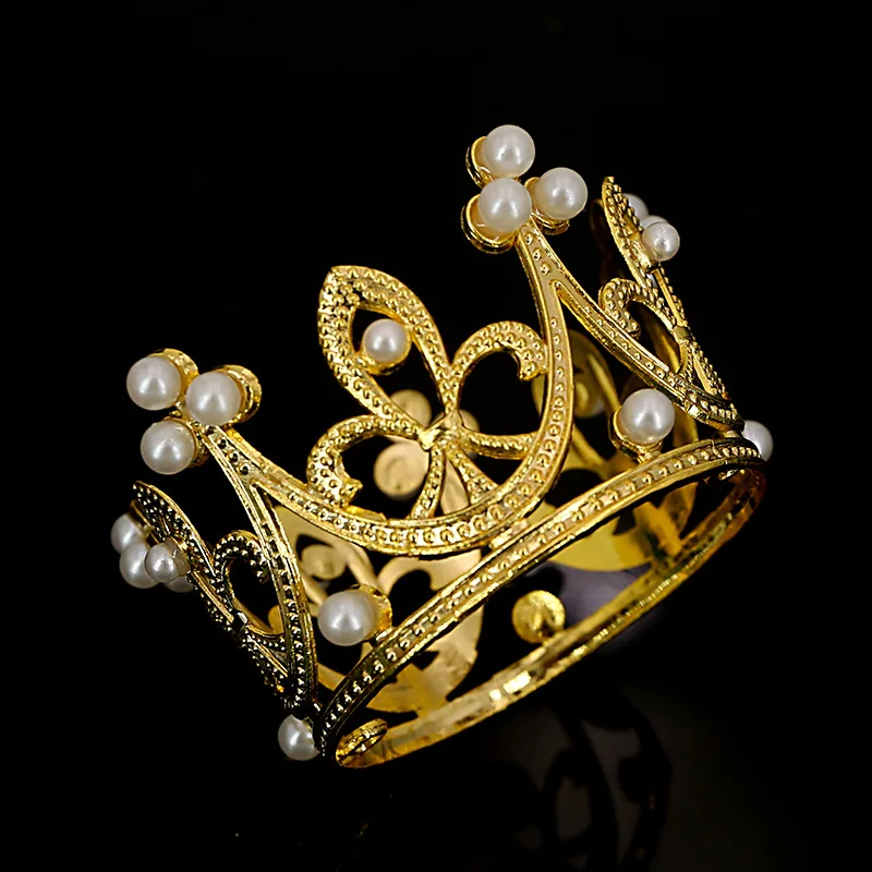 Рисунок 2 - мини Корона торт украшение жемчуг