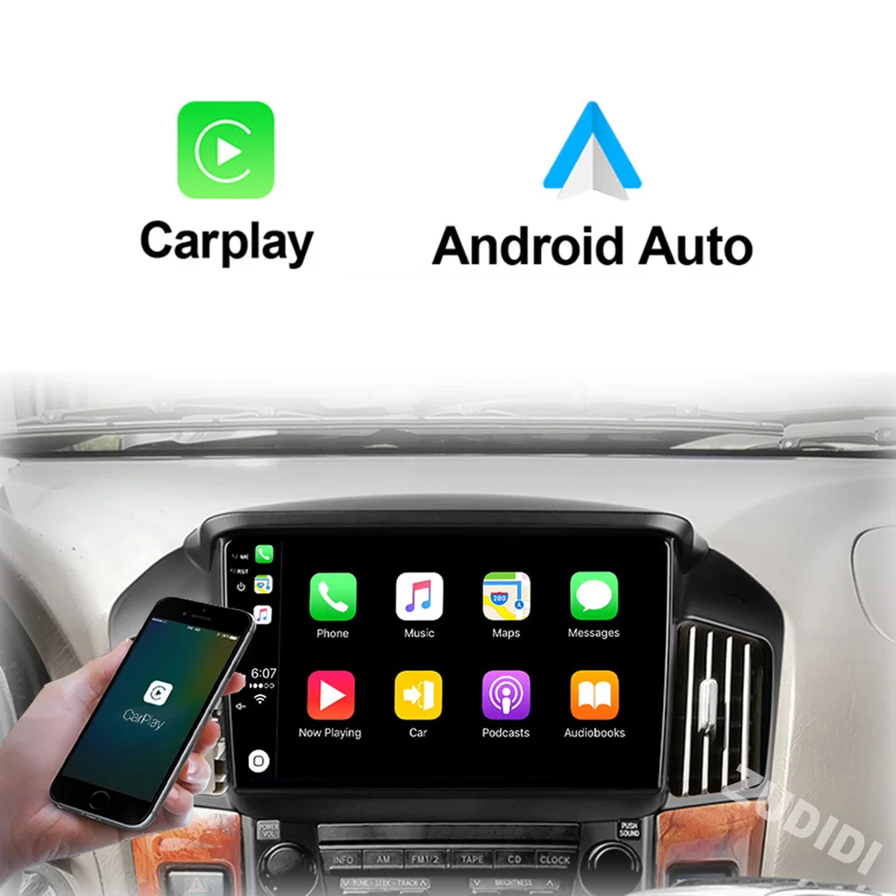 Radio para Auto Android 16 para Lexus RX300/Toyota Harrier 1998 1997-2003, Reproductor Multimedia 2DIN, Estéreo, Navegación GPS 3