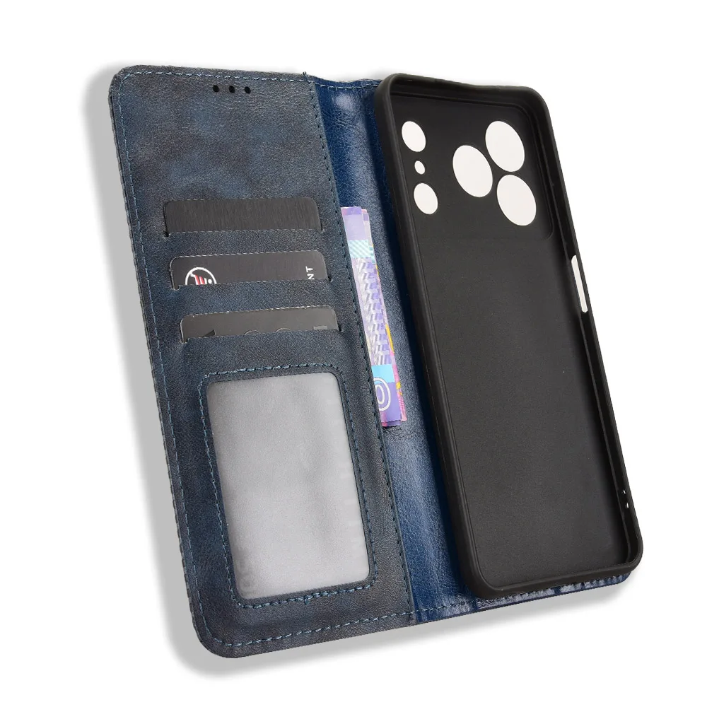 High-Quality PU Leather + TPU Protective Flip Wallet Phone Case - Anti-Knock Design