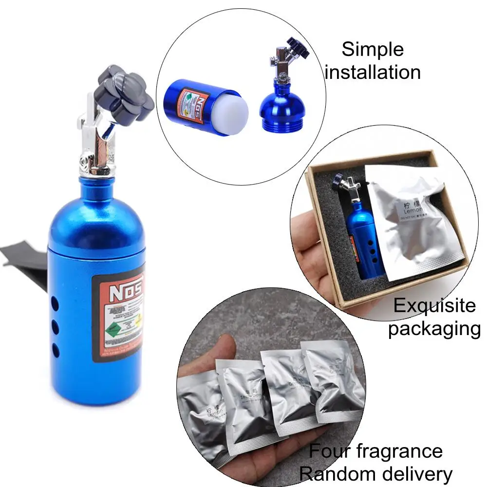Hot Sale Car Air Freshener NOS Nitrogen Bottle Air Vent Aromatherapy Auto  Aroma Perfume Flavoring Fragrances Accessories - AliExpress