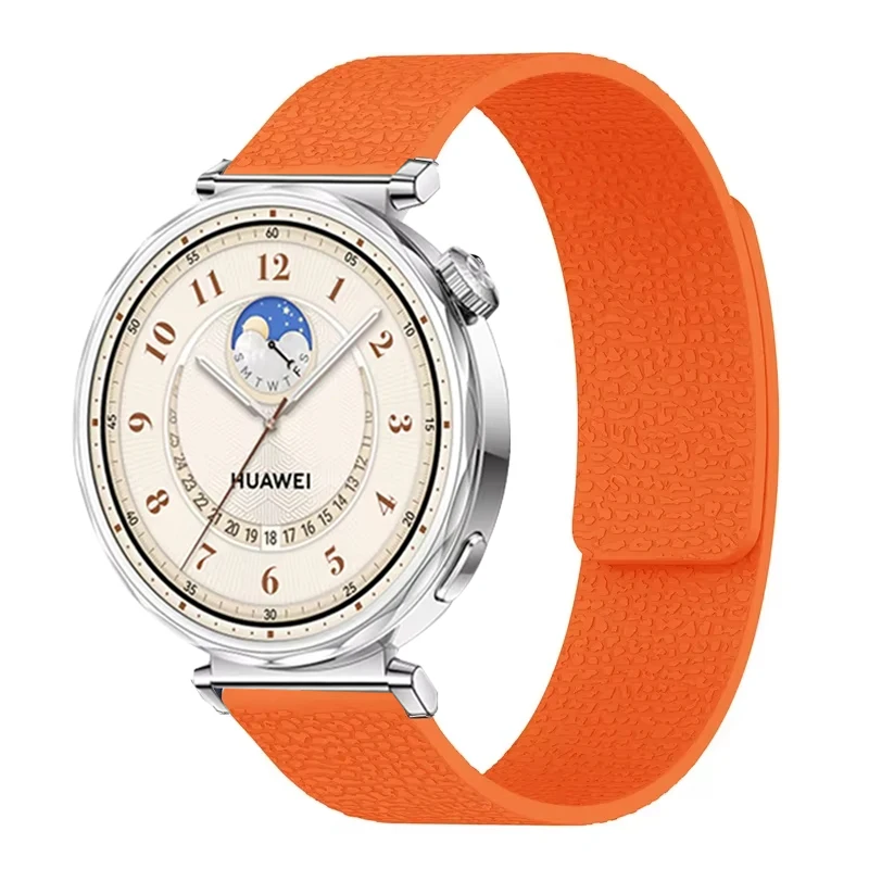 18mm Magnetic Silicone Leisure Watch Strap - Universal Band