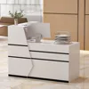 Kerrogee L-Shape Laminate Reception Desk Computer Desk 1