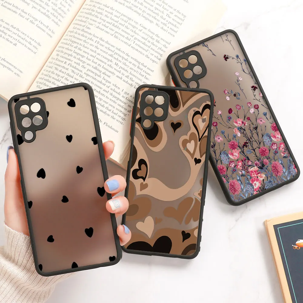 Floral Design Hard Phone Case Protective Cover