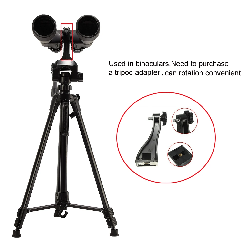 Phone Camera Binoculars Tripod Stand 55inch Universal Photography For Telescope Fishing Lights Beauty lamp SLR camera holder,rifle tripod stand