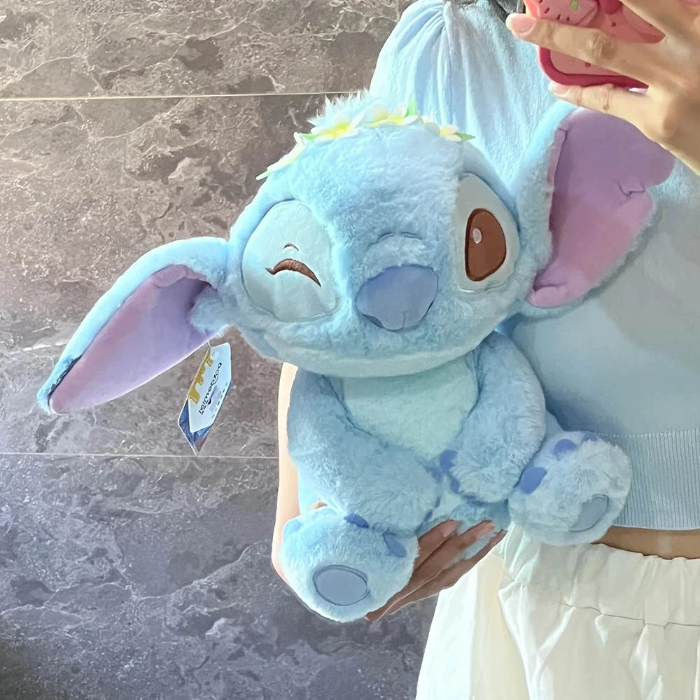 

Disney Lilo & Stitch Toys Kawaii Plush Stuffed Dolls 25-50cm Purple Cartoon Animal Doll Children Birthday Present Gifts