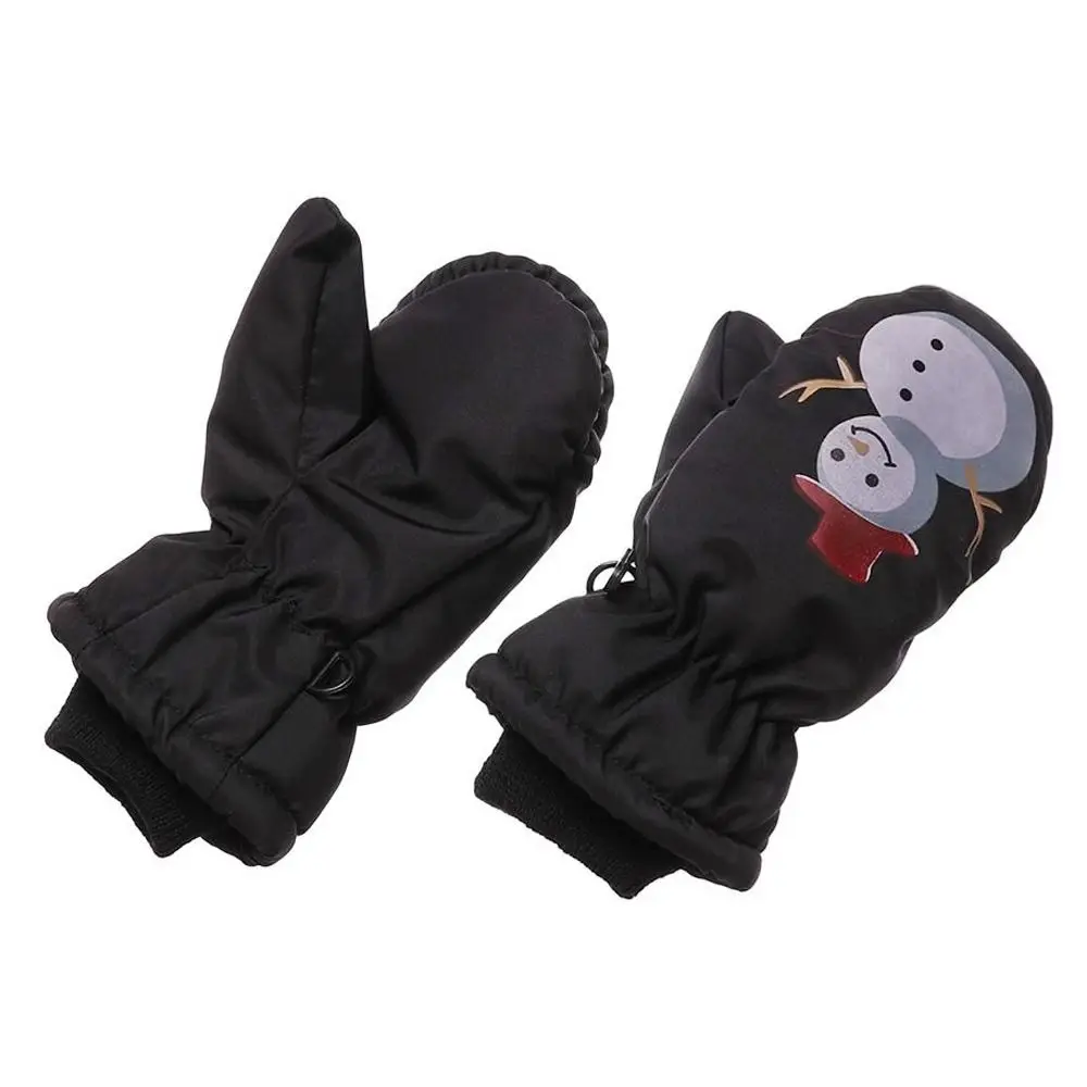 Ski Gloves Winter Gloves Baby Mittens Cute Cartoon Winter Children Ski Gloves
