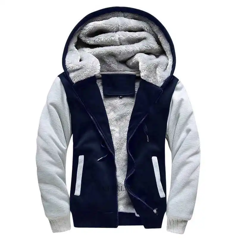 winter men thick warm jackets cheap Low price Sweatshirt hooded fleece  casual autumn patchwork hoodies plus size 7XL 8XL coat 60 - AliExpress