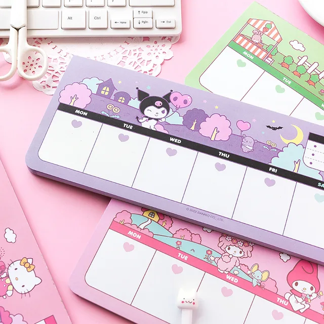 Kawaii Sanrio Note Pad: Add Some Cuteness to Your Office Space