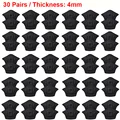 30pairs-Black-4mm