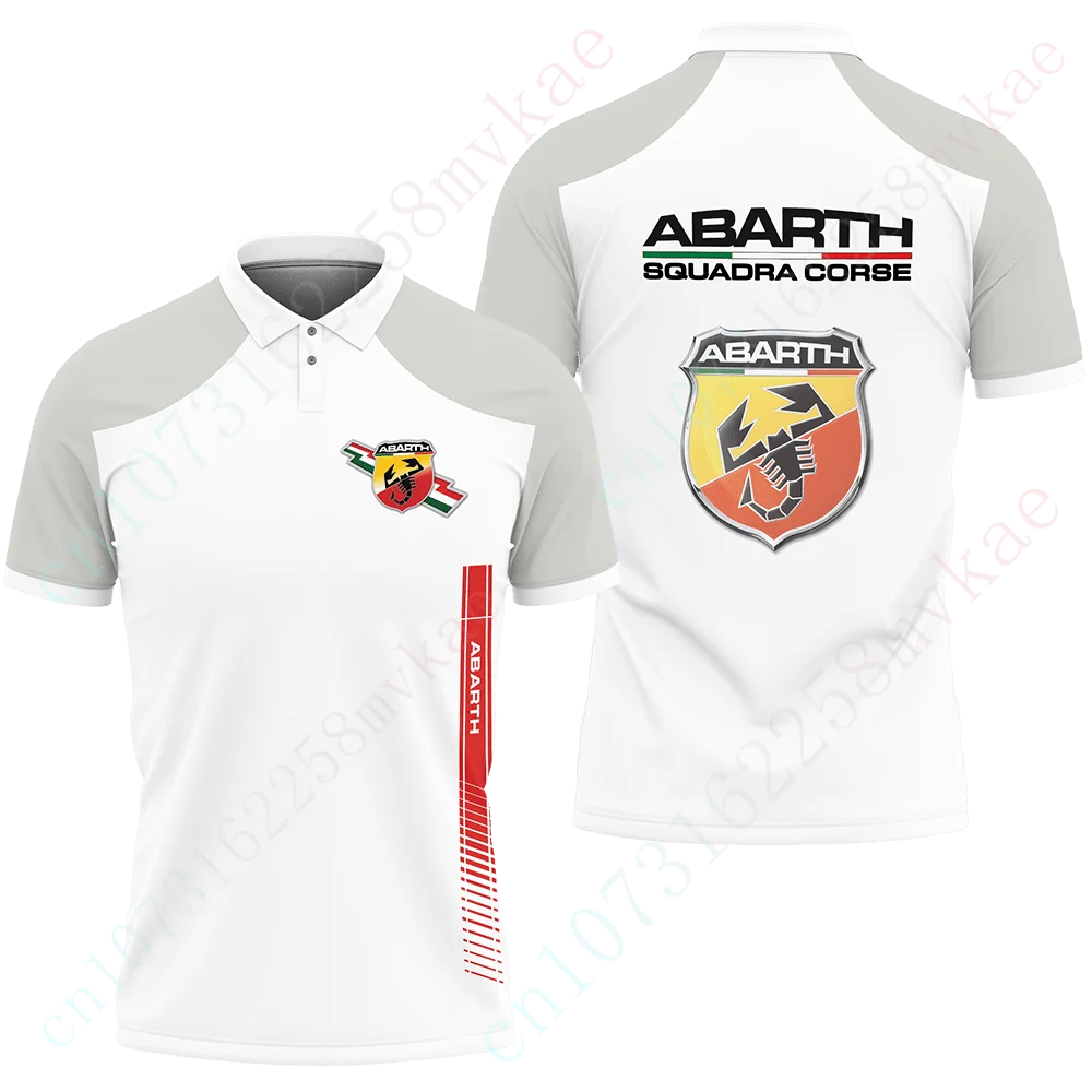 

Abarth T-shirts Anime 3D Printing Polo Shirt Unisex Tee Casual Breathable T Shirt For Men's Clothing Harajuku Short Sleeve Top