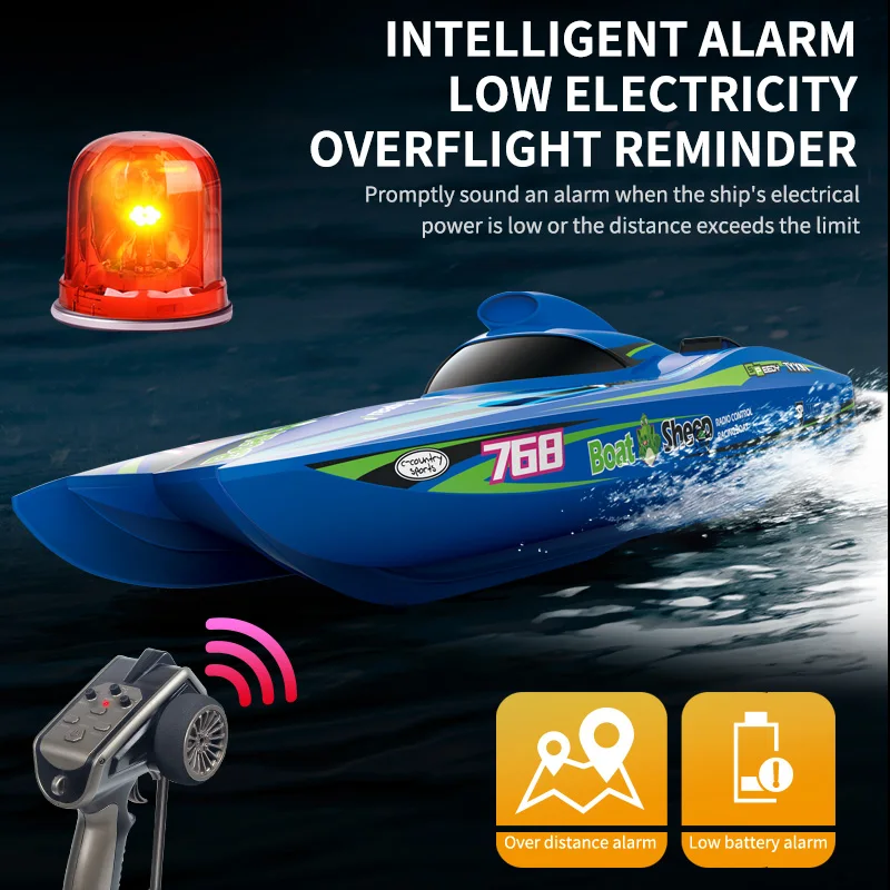 Coolbank TX768 High-speed Turbojet Speedboat 30km/h 2.4GHz Brushless 2212 Motor Remote Control Speedboat Adult & Children's Toys 5