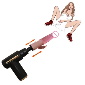 Universal Dildos Penis Fascia Gun Massage Head Accesories Vibrators for Sex Aldult Toys Female Man Women Masturbator Sex Machine 3
