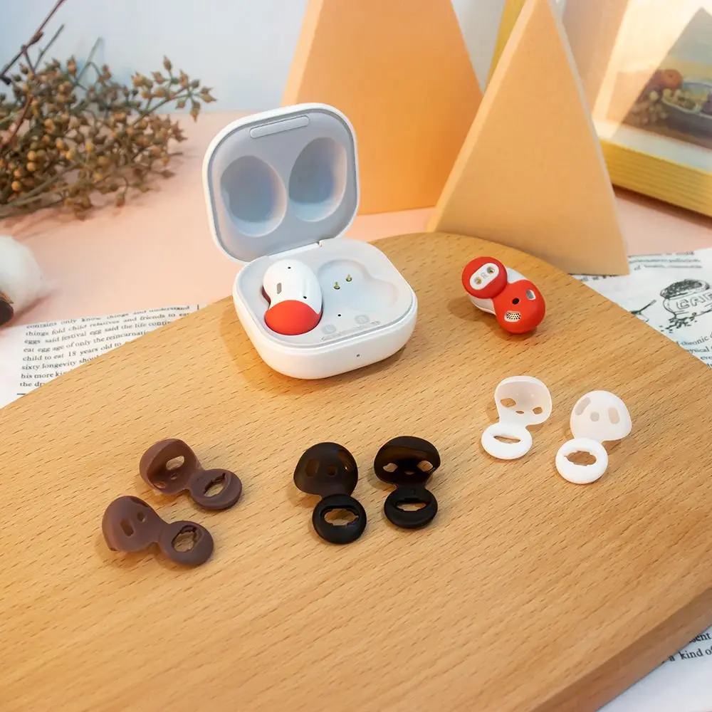 8 Pairs Soft Relacement Protector Earplugs Eartips Ear Cover Silicone Ear Cap For Samsung Galaxy Buds Live