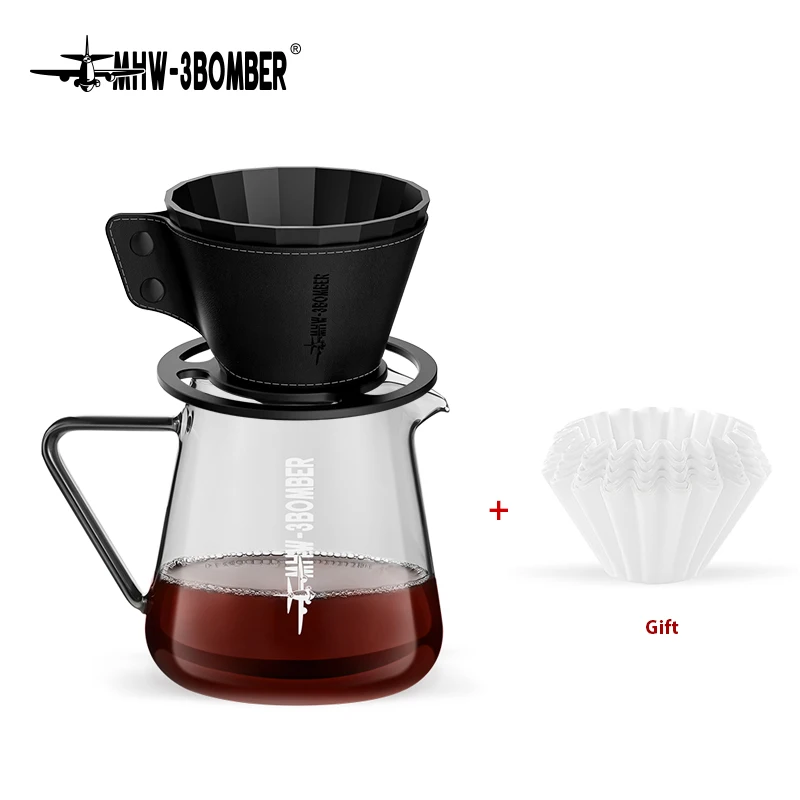 MHW-3BOMBER Meteorite Dripper Coffee Maker - 500ml...