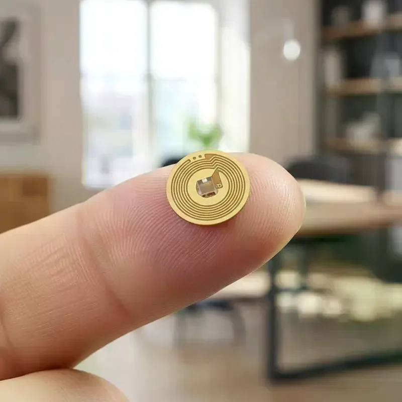 10pcs 10mm 직경 고온 RFID NFC FPC 태그 NXP NFC213 미니 카드 13.56MHz 가짜 방지 금속 방지 패시브 RF 카드