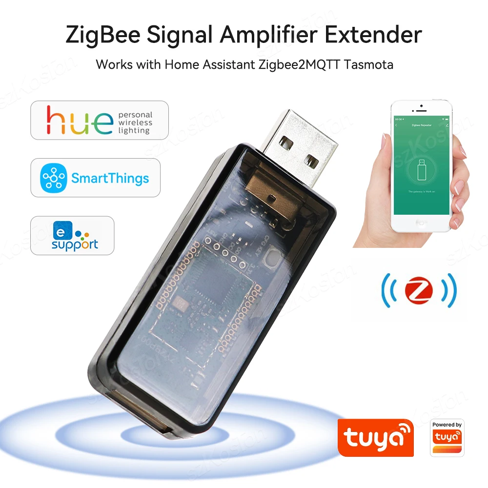 Channel Automationzigbee 3.0 Signal Repeater - Usb Extender For Tuya,  Ewelink, Smartthings