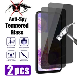 2PCS Anti-spy Glass for Samsung A12 A71 A52 A50 A31 A70 A51 A72 Privacy Screen Protector for Samsung A13 A23 A32 A33 A22 A53 5G