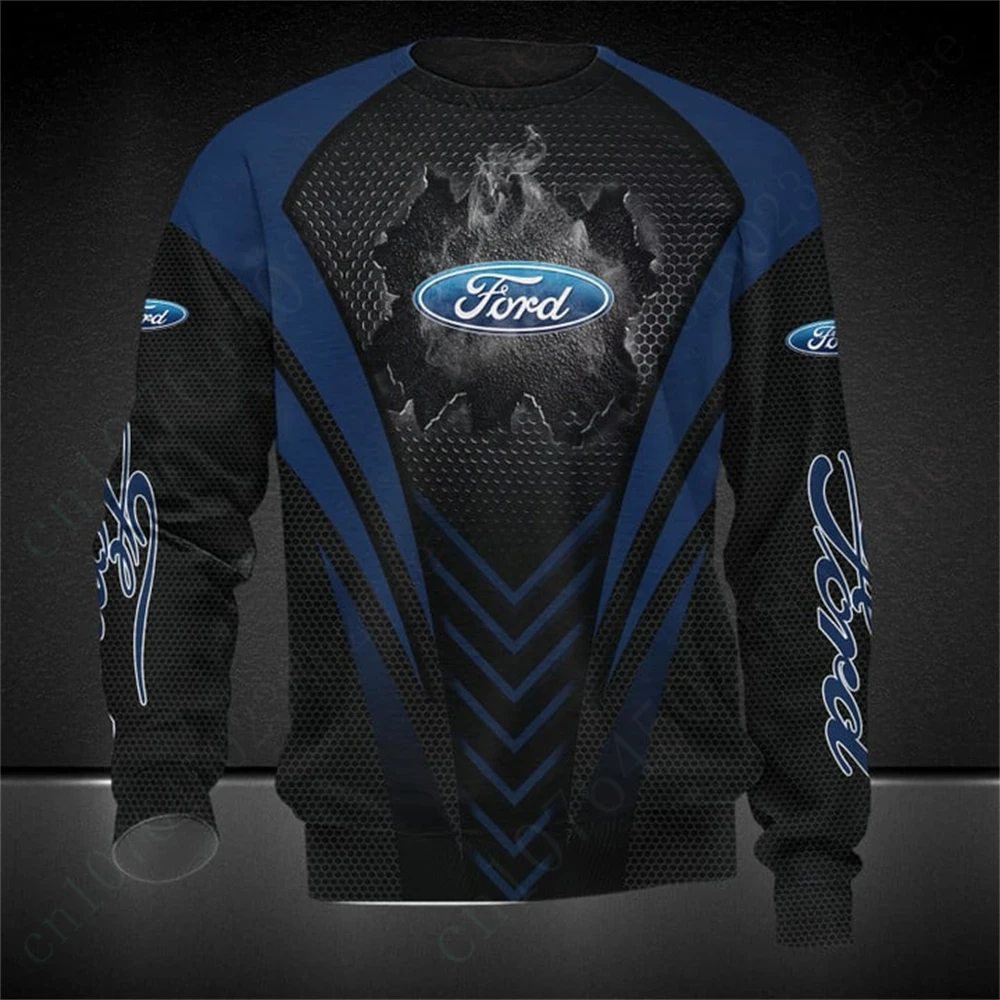 

Ford Sweatshirt Unisex Clothing Harajuku O Neck Long Sleeve Casual T-shirts 3D Printing Tee Top Anime T Shirt For Men Women