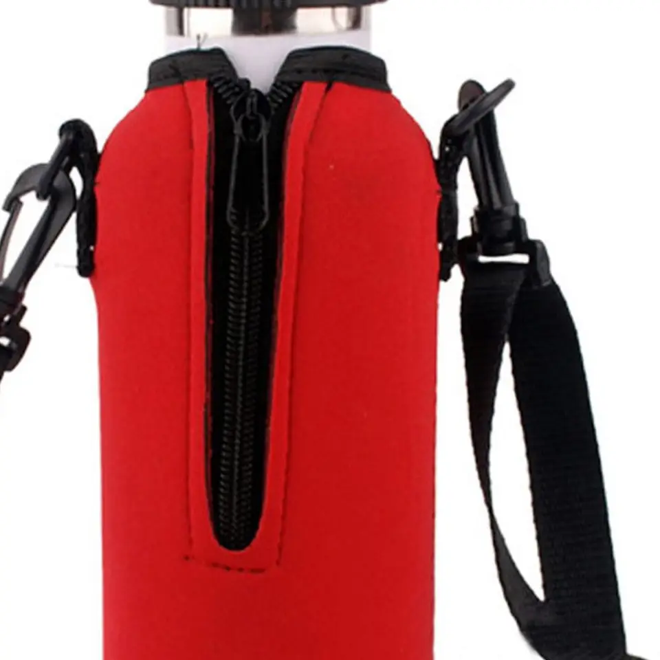 Borsa porta bottiglia da 750 ml con tracolla regolabile