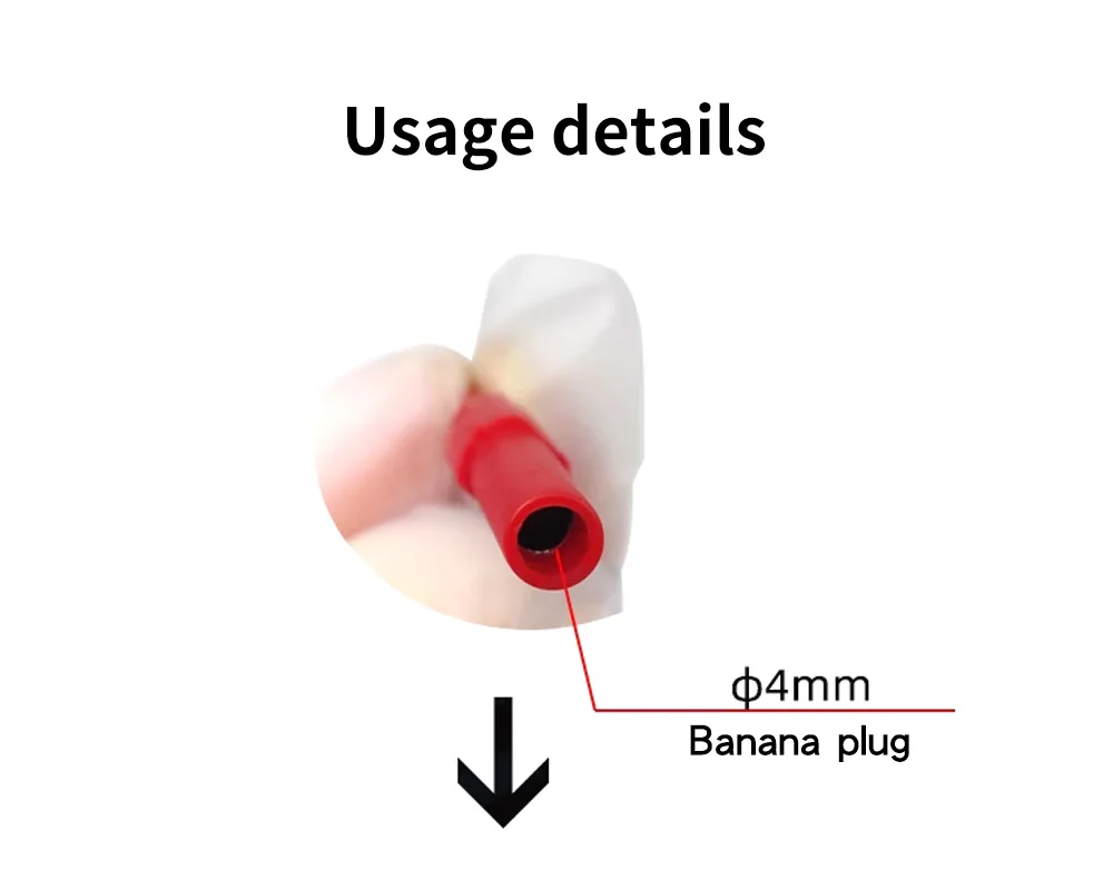 Description Picture 5 of itemP5007P Automotive Oscilloscope Multi angle sharp probe Test Head for Auto Repair 4mm tail plug