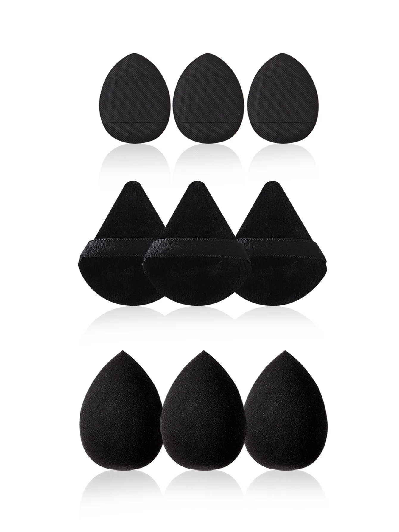 27/14/9/1PCS set di pennelli per trucco professionale 14 pennelli per trucco, spugna per trucco, soffio per cipria, borsa per trucco, rasoio per sopracciglia, strumenti per la pulizia