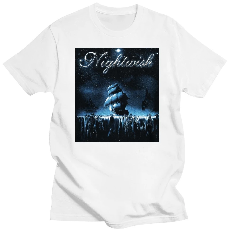

funny t shirts Nightwish Woe To All Men's Cotton T-Shirt Black
